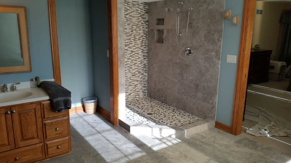 Hartland Bathroom Renovation by Heinrichs Custom Tile And Stone - Photo 6