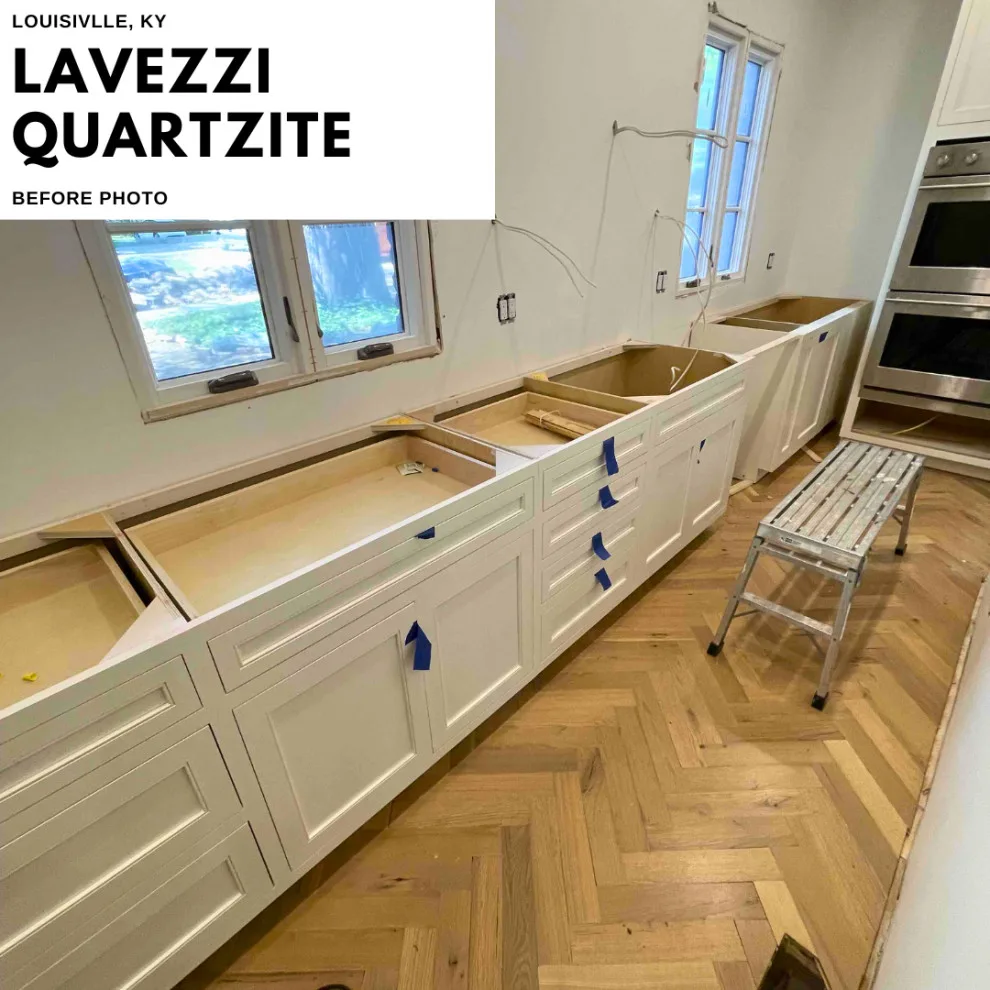 Lavezza Quartzite Kitchen in Louisville, KY by Granite America - Photo 3