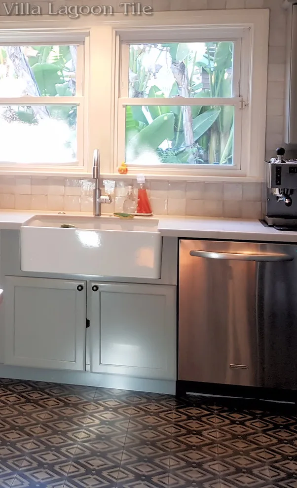 Cement Tile Kitchen in Manhattan by Villa Lagoon Tile - Photo 4
