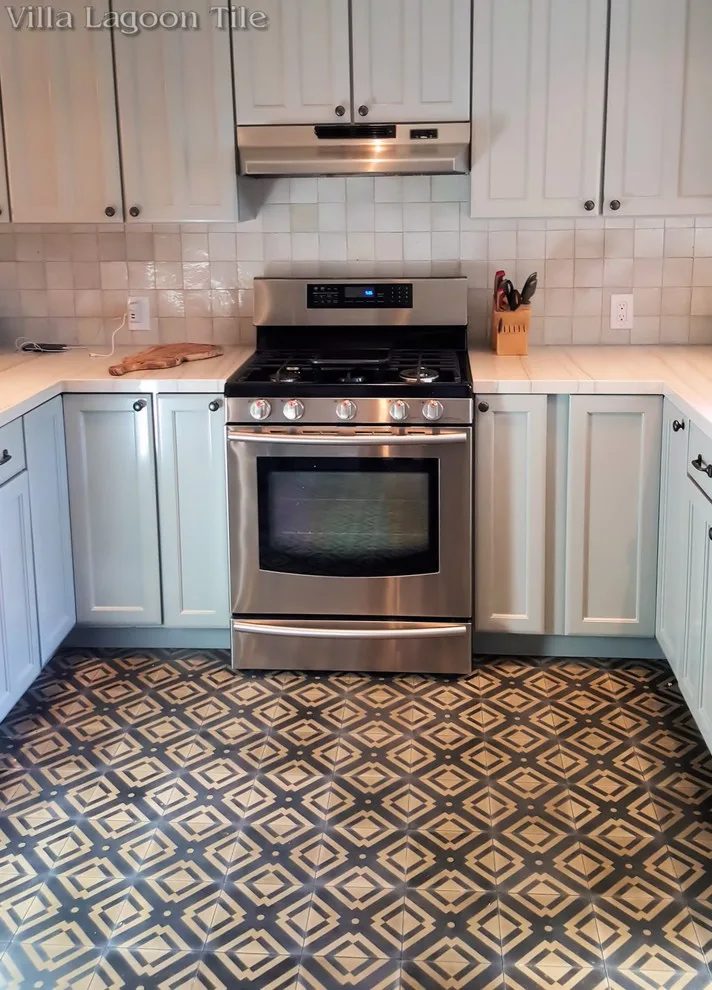 Cement Tile Kitchen in Manhattan by Villa Lagoon Tile - Photo 2