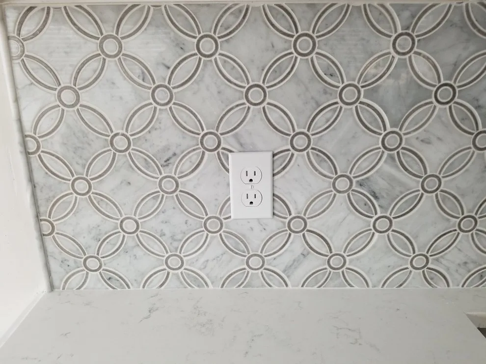 Marble Wall Tile in White from Marseille by Davey Tile - Photo 6