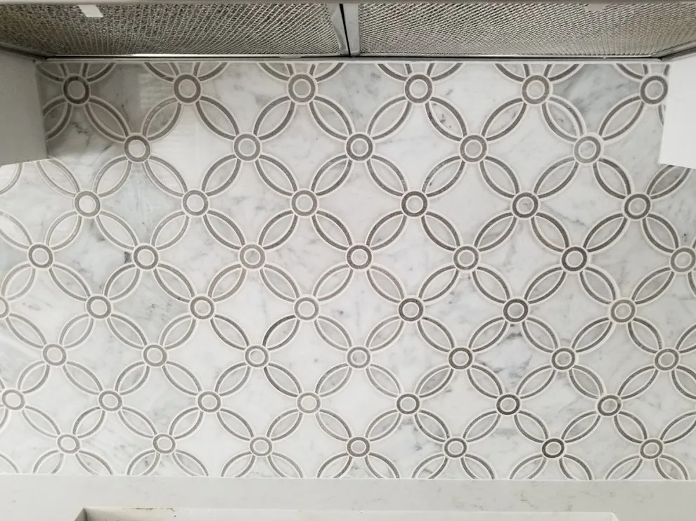 Marble Wall Tile in White from Marseille by Davey Tile - Photo 2