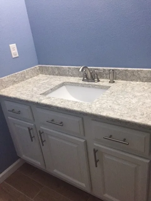 Efficient Kitchen and Powder Room | Pueblo, CO by Sol Granite & Natural Stone - Photo 3