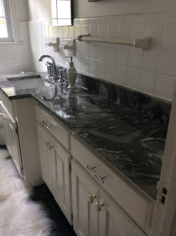 Palleon Granite Bathroom Renovation by Ecstatic Stone, LLC - Photo 5