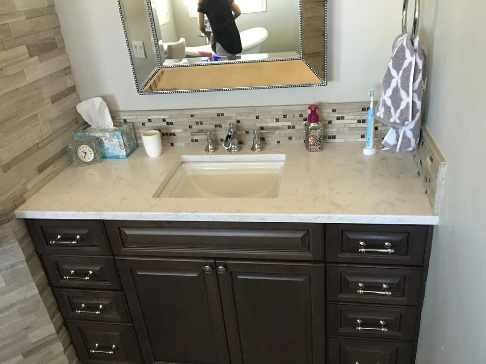 Modern Kitchen and Master Bathroom | Parker, CO by Sol Granite & Natural Stone - Photo 6