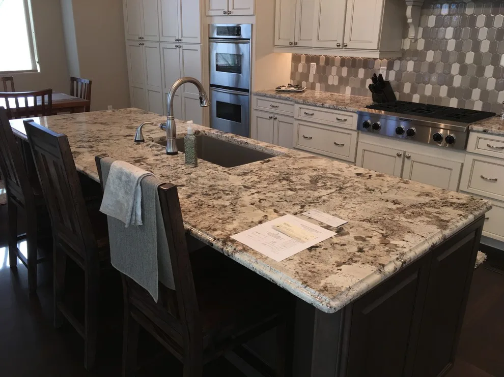 Modern Kitchen and Master Bathroom | Parker, CO by Sol Granite & Natural Stone - Photo 2