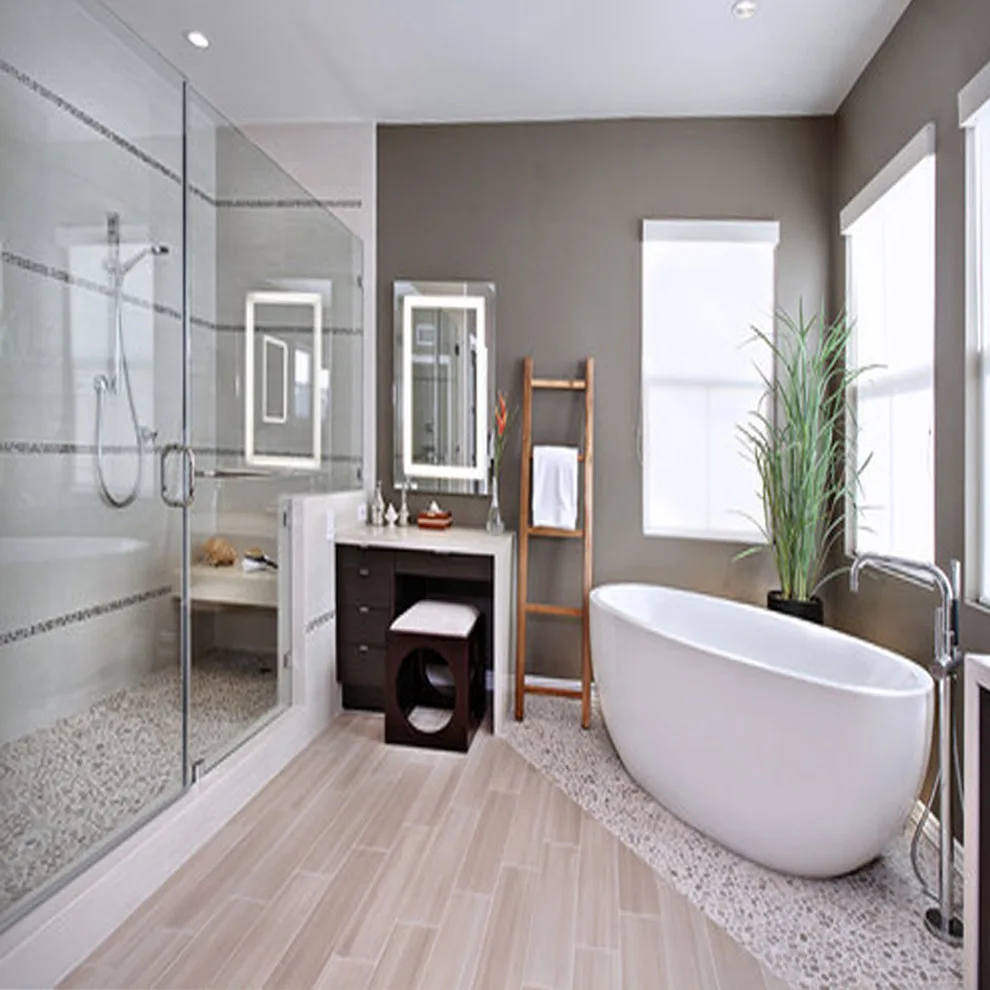 Bathroom Pebble Tile Photo Gallery by Pebble Tile Shop - Photo 78