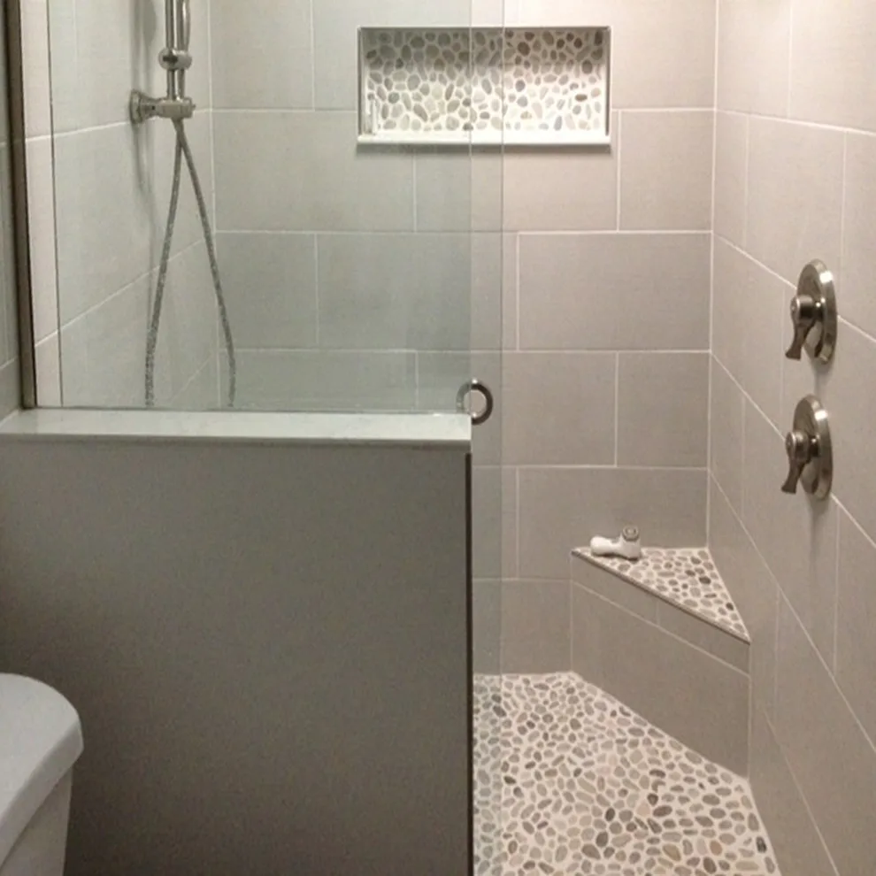 Bathroom Pebble Tile Photo Gallery by Pebble Tile Shop - Photo 68