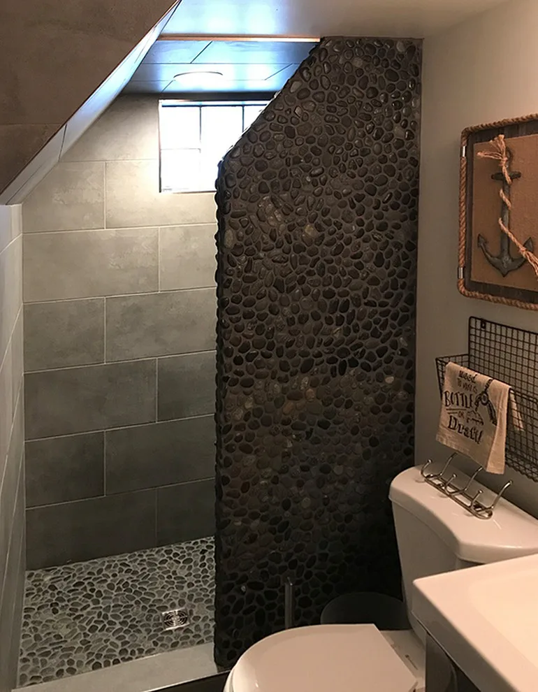 Bathroom Pebble Tile Photo Gallery by Pebble Tile Shop - Photo 81