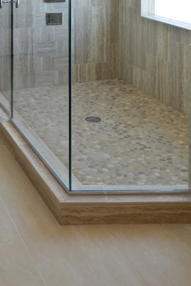 Bathroom Pebble Tile Photo Gallery by Pebble Tile Shop - Photo 54