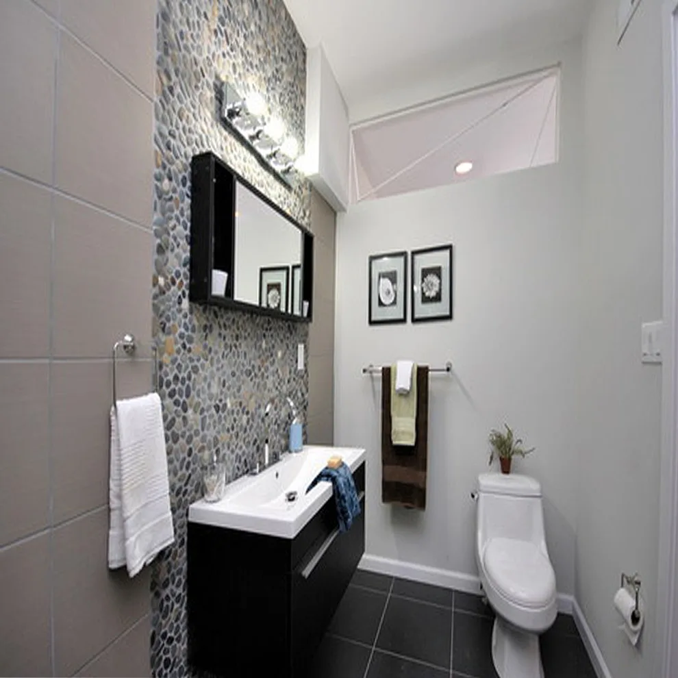 Bathroom Pebble Tile Photo Gallery by Pebble Tile Shop - Photo 28