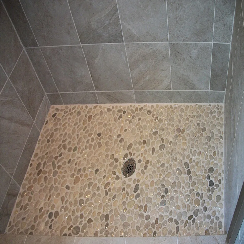 Bathroom Pebble Tile Photo Gallery by Pebble Tile Shop - Photo 44