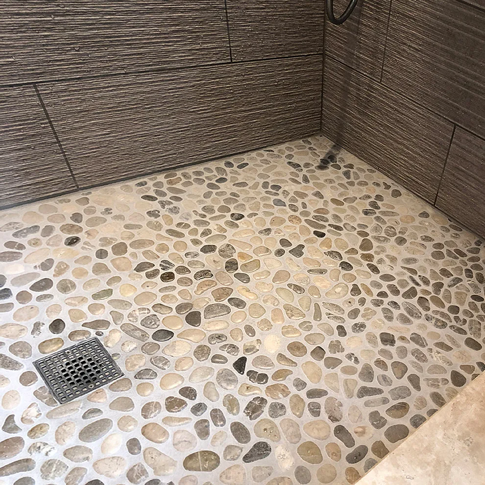 Bathroom Pebble Tile Photo Gallery by Pebble Tile Shop - Photo 69
