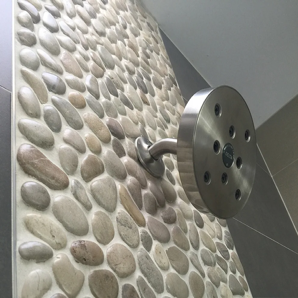 Bathroom Pebble Tile Photo Gallery by Pebble Tile Shop - Photo 64