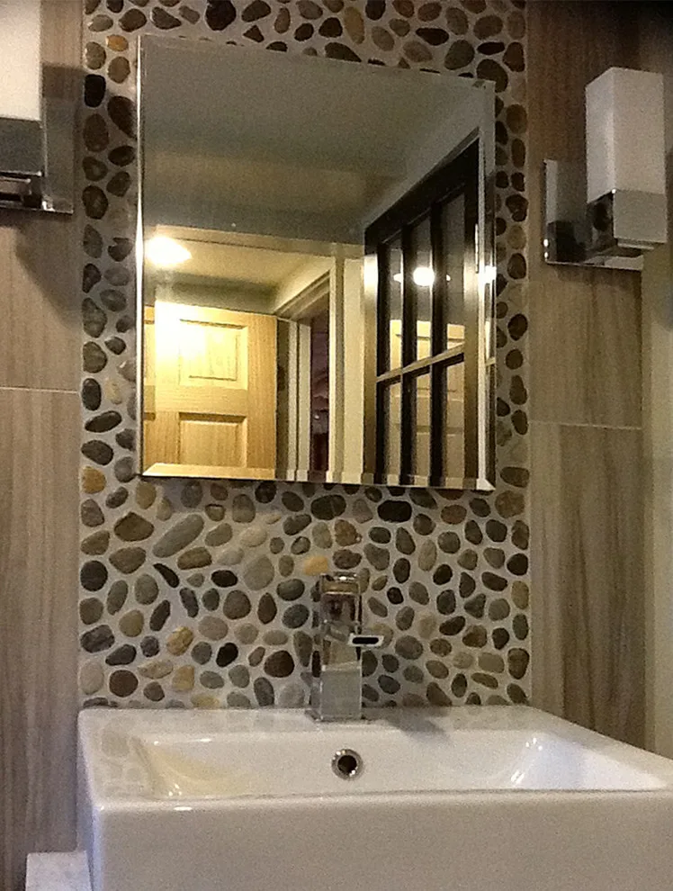 Bathroom Pebble Tile Photo Gallery by Pebble Tile Shop - Photo 40