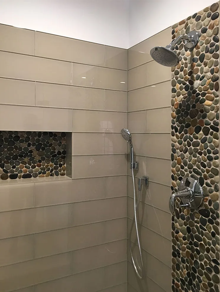 Bathroom Pebble Tile Photo Gallery by Pebble Tile Shop - Photo 23