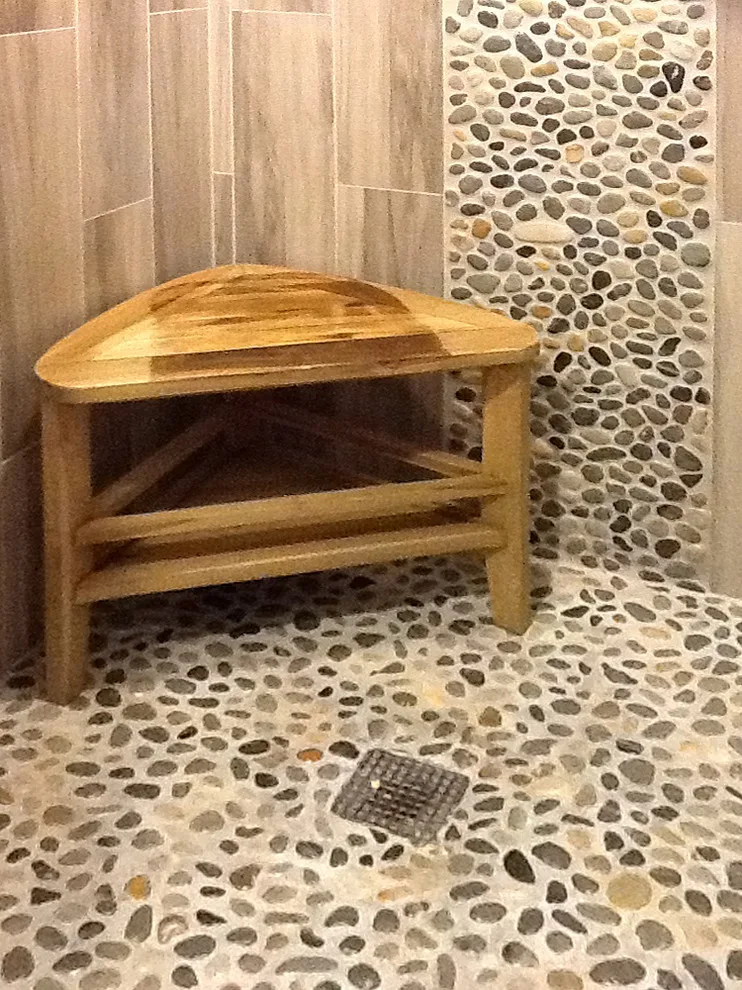 Bathroom Pebble Tile Photo Gallery by Pebble Tile Shop - Photo 77