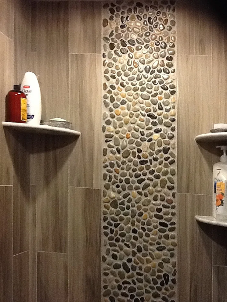 Bathroom Pebble Tile Photo Gallery by Pebble Tile Shop - Photo 16