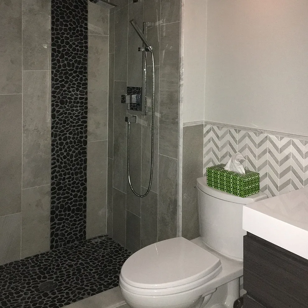 Bathroom Pebble Tile Photo Gallery by Pebble Tile Shop - Photo 27