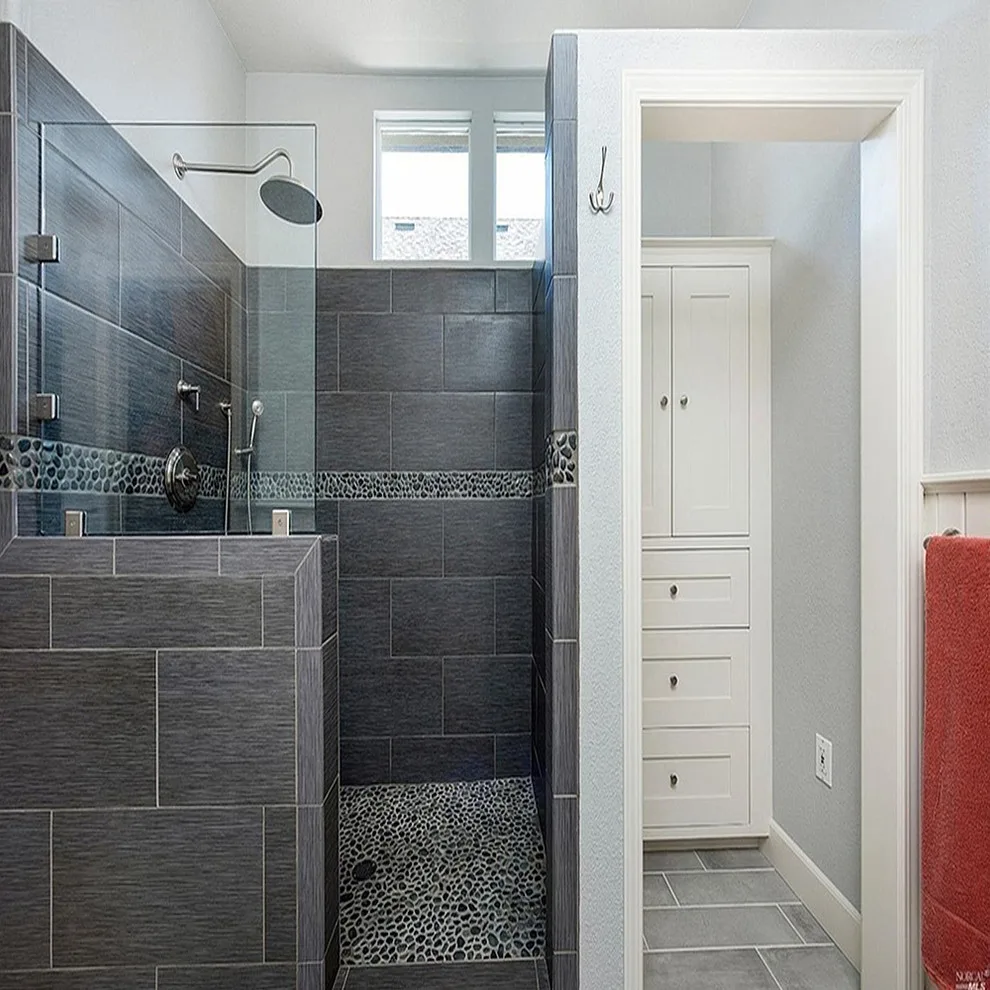 Bathroom Pebble Tile Photo Gallery by Pebble Tile Shop - Photo 83