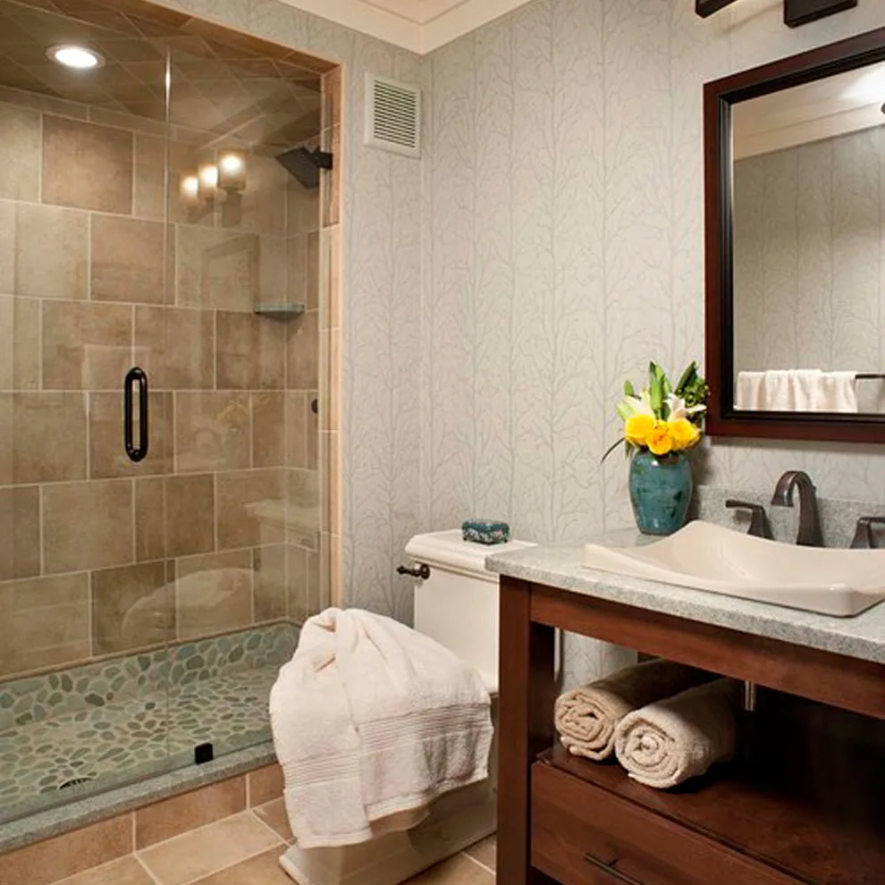 Bathroom Pebble Tile Photo Gallery by Pebble Tile Shop - Photo 4