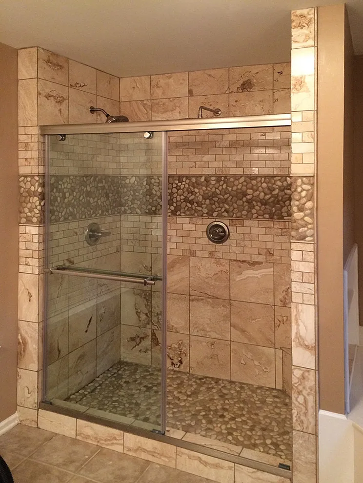 Bathroom Pebble Tile Photo Gallery by Pebble Tile Shop - Photo 38