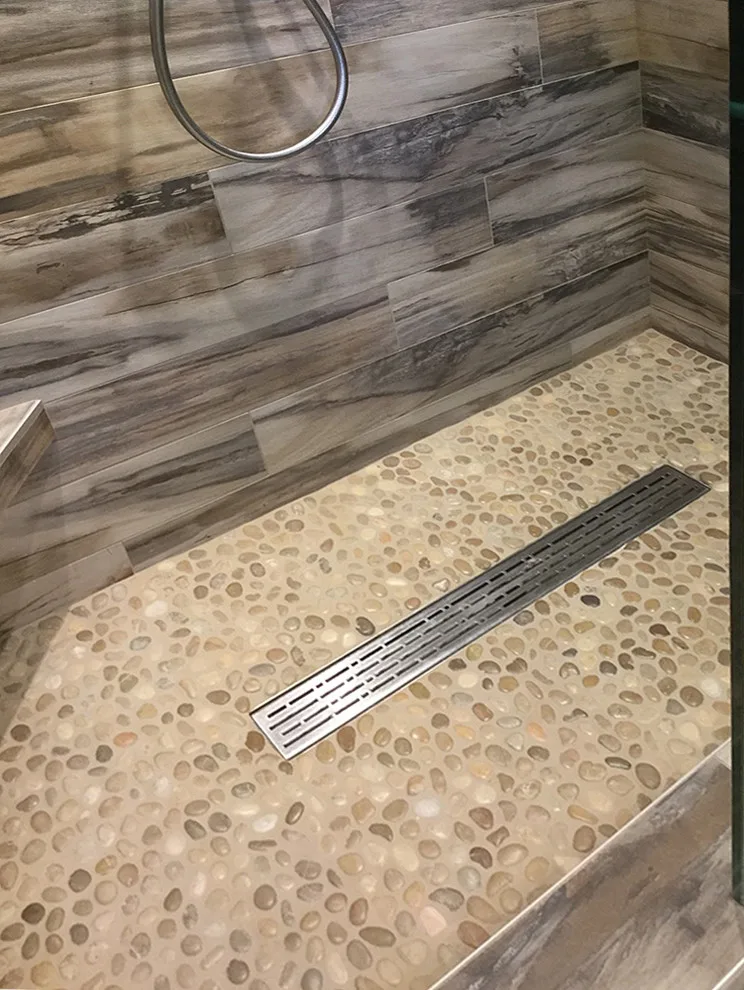 Bathroom Pebble Tile Photo Gallery by Pebble Tile Shop - Photo 5