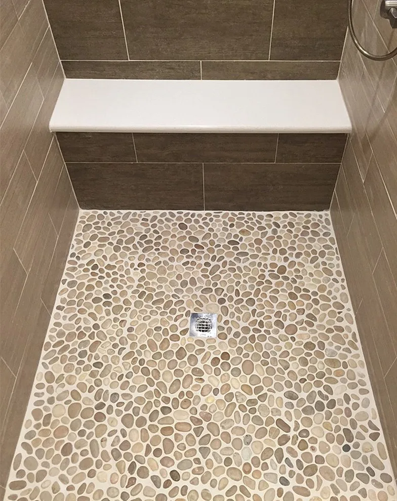 Bathroom Pebble Tile Photo Gallery by Pebble Tile Shop - Photo 52