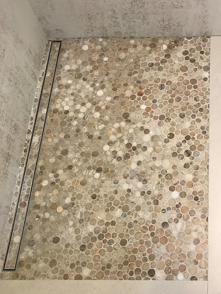 Bathroom Pebble Tile Photo Gallery by Pebble Tile Shop - Photo 12