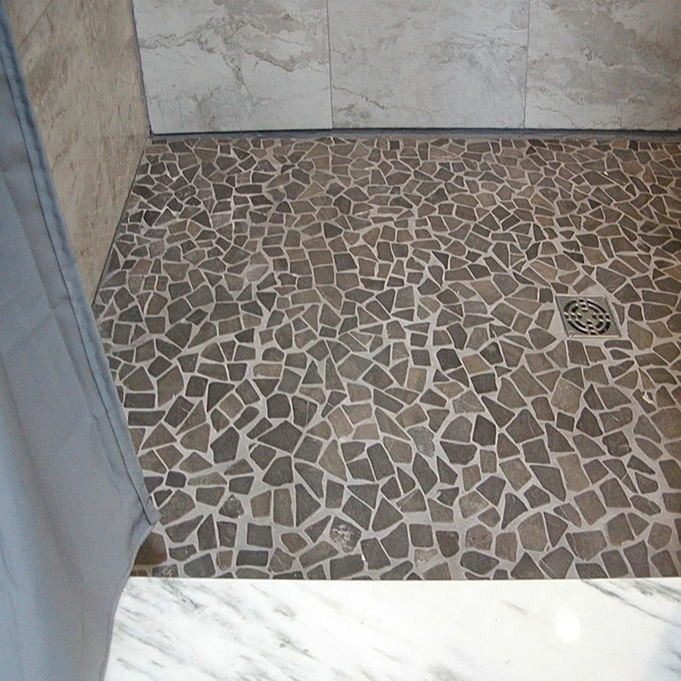 Bathroom Pebble Tile Photo Gallery by Pebble Tile Shop - Photo 9
