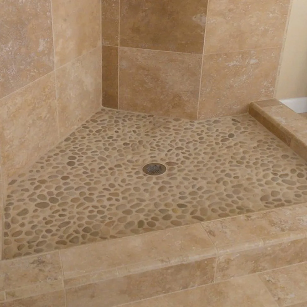 Bathroom Pebble Tile Photo Gallery by Pebble Tile Shop - Photo 89
