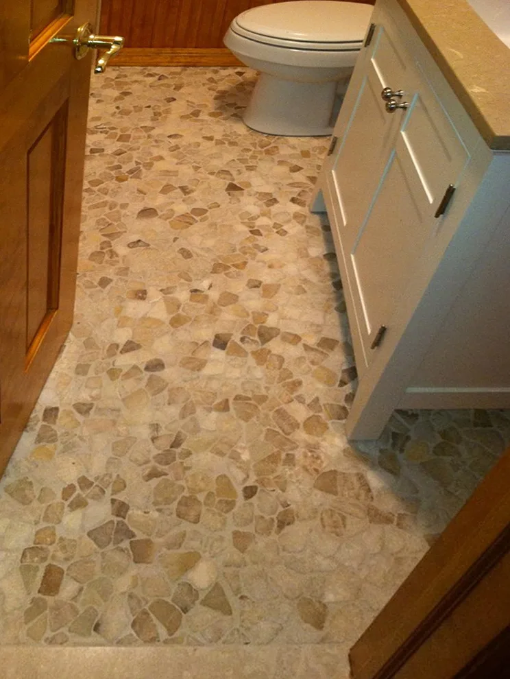 Bathroom Pebble Tile Photo Gallery by Pebble Tile Shop - Photo 73