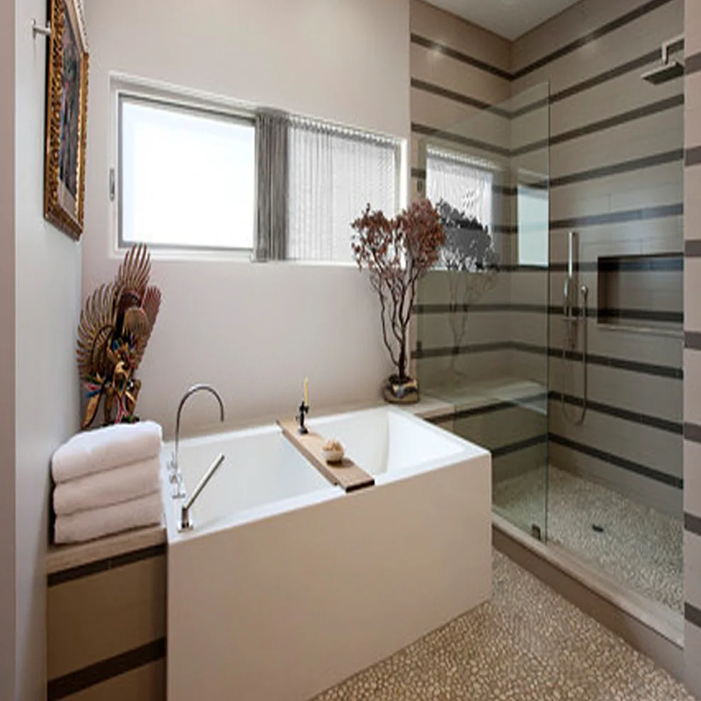 Bathroom Pebble Tile Photo Gallery by Pebble Tile Shop - Photo 50