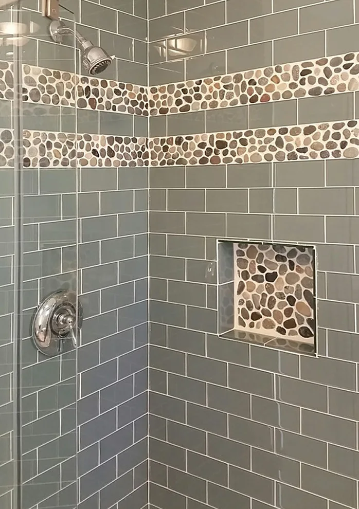 Bathroom Pebble Tile Photo Gallery by Pebble Tile Shop - Photo 96