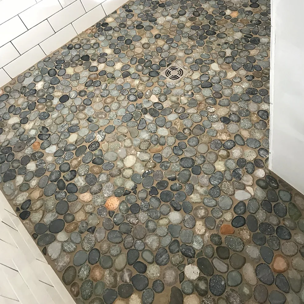 Bathroom Pebble Tile Photo Gallery by Pebble Tile Shop - Photo 93