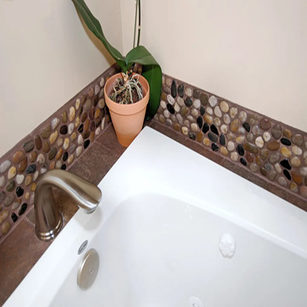 Bathroom Pebble Tile Photo Gallery by Pebble Tile Shop - Photo 7