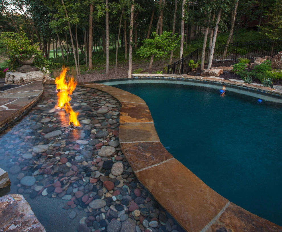 Loch Lloyd Tropical Oasis - Loch Lloyd, MO Pool Builders by Lorax Design Group - Photo 9