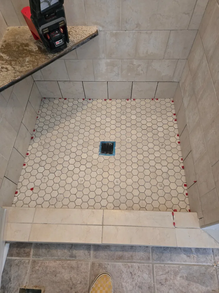 Shower base repair by The Professionals - Photo 7