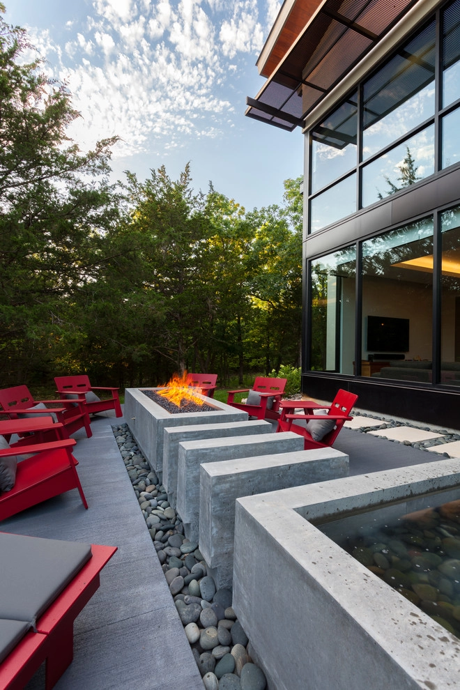 Cedar Creek Water + Fire Feature by Lorax Design Group - Photo 5