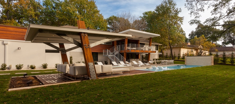 Midcentury Linear Expression by Lorax Design Group - Photo 11