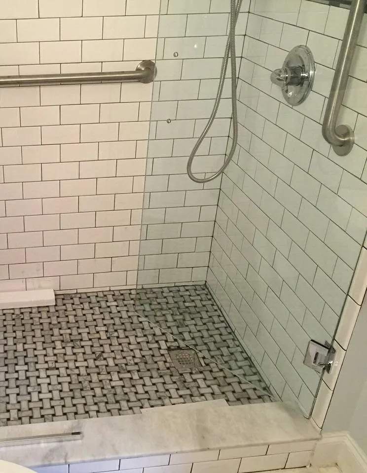 Victorian-inspired shower by Wells Tile Company - Photo 4