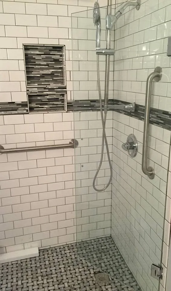 Victorian-inspired shower by Wells Tile Company - Photo 3