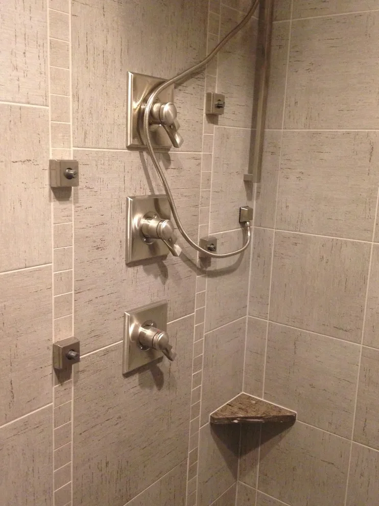Master Bathroom Linear Drain Installation in Bloomfield by Man N Mountain-Tile & Stone - Photo 2