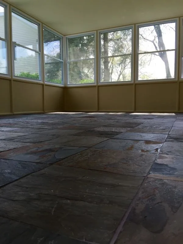 Toledo Slate Sunroom Project by Midwest Mosaic, Inc. - Photo 2