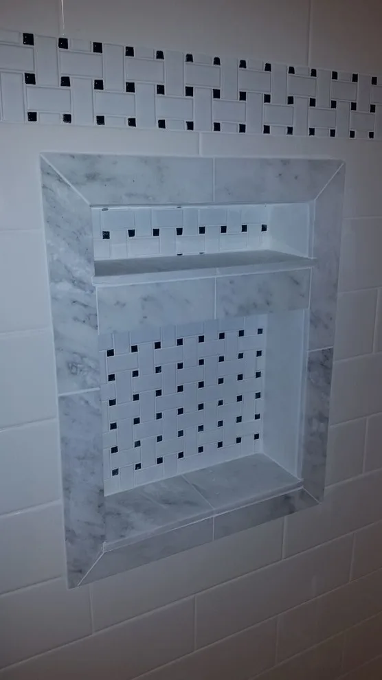 Toledo Dots Bathroom Renovation by Midwest Mosaic, Inc. - Photo 4