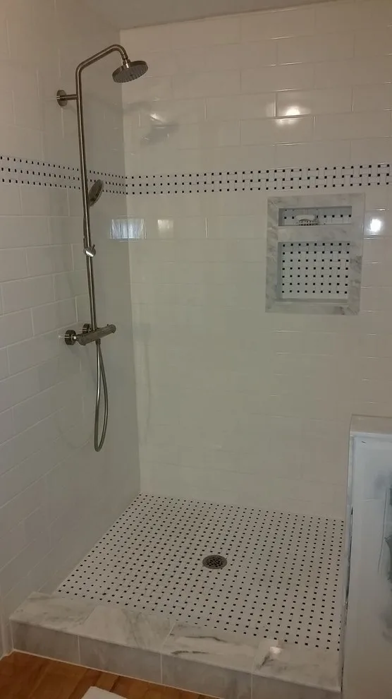 Toledo Dots Bathroom Renovation by Midwest Mosaic, Inc. - Photo 2