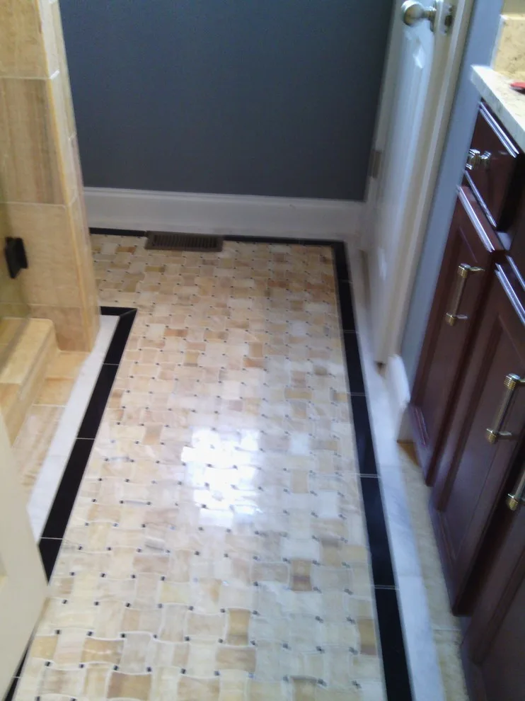 Shower with accessibility by Tic Tac Tile Co. - Photo 8