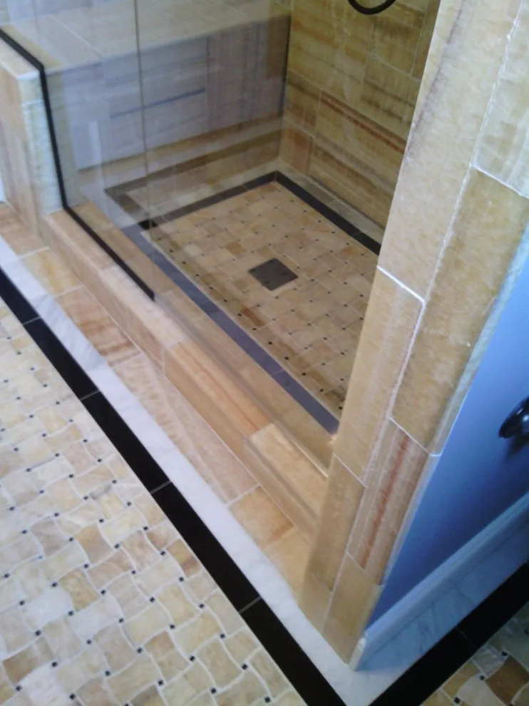 Shower with accessibility by Tic Tac Tile Co. - Photo 23
