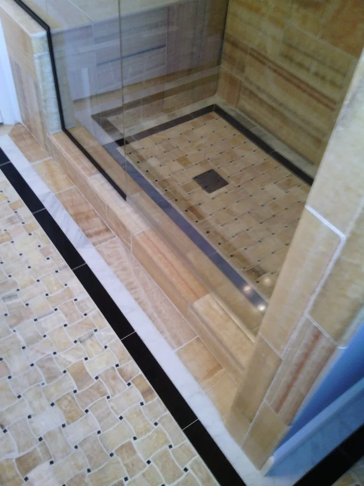 Shower with accessibility by Tic Tac Tile Co. - Photo 10