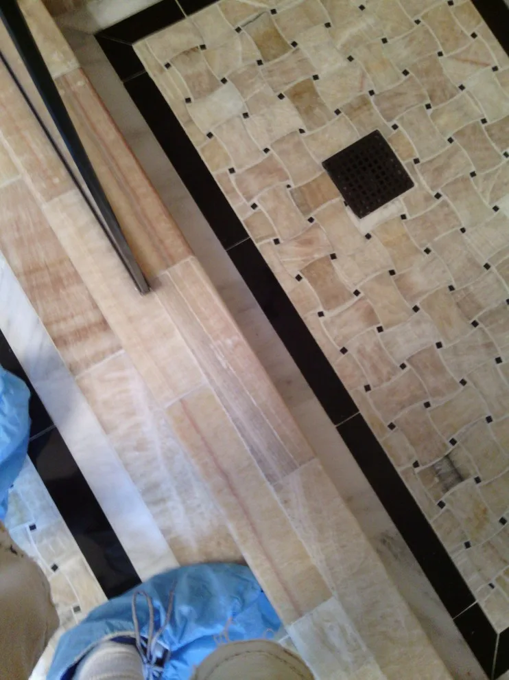 Shower with accessibility by Tic Tac Tile Co. - Photo 7